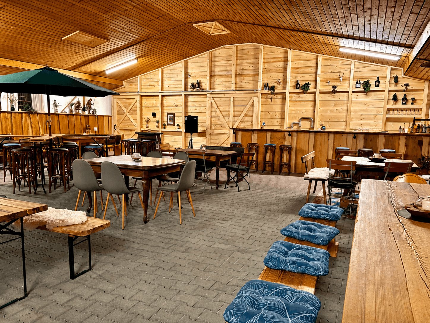Veranstaltungshalle der Woiddeife Brauerei